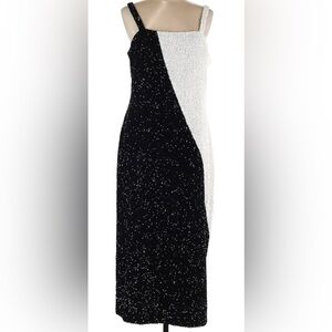 Paris Atelier & Other Stories Black and White Sequin Dress